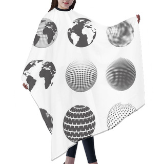 Personality  Planet Hair Cutting Cape