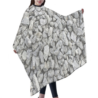 Personality  Crushed Stone Hair Cutting Cape
