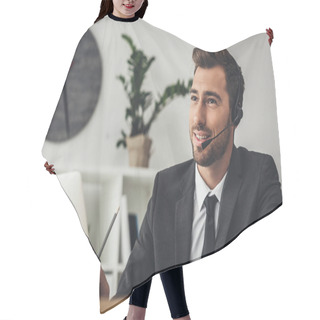 Personality  Call Center Worker Hair Cutting Cape