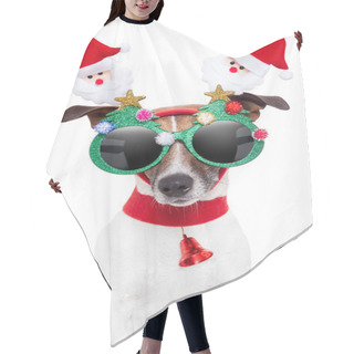 Personality  Xmas Dog Hair Cutting Cape