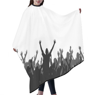 Personality  Party Silhouette Hair Cutting Cape