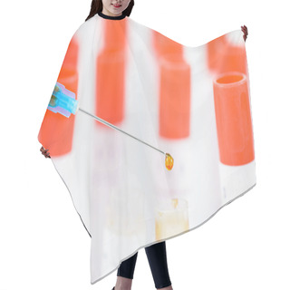 Personality  Dripping Syringe Hair Cutting Cape