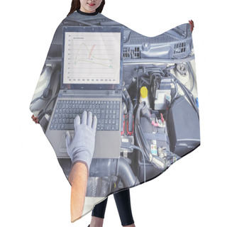 Personality  Diagnostic Car Computer Hair Cutting Cape