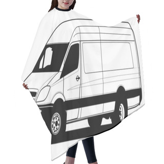 Personality  Delivery Van Hair Cutting Cape
