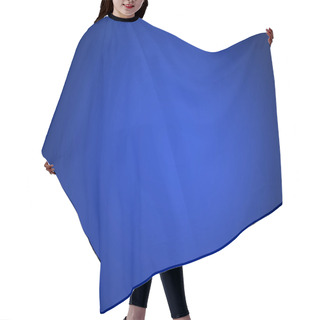 Personality  Blue Abstract Color Gradient Background Hair Cutting Cape