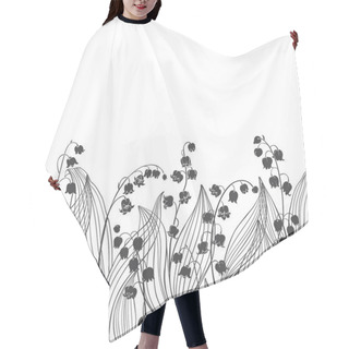 Personality  Lilies Of Valley Decor Element Hair Cutting Cape
