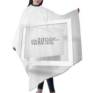 Personality  Hanging Board Template Hair Cutting Cape