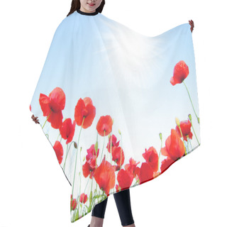 Personality  Poppies Hair Cutting Cape