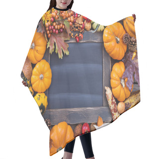 Personality  Pumpkins And Variety Of Squash Hair Cutting Cape