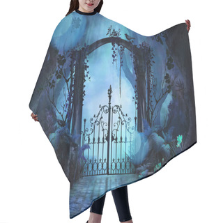 Personality  Archway In An Enchanted Garden Hair Cutting Cape