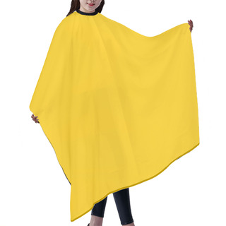 Personality  Gold Background, Yellow Gradient Abstact Backdrop Background. Hair Cutting Cape
