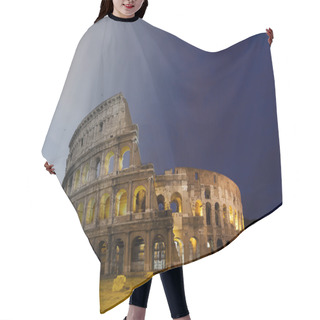 Personality  Colosseum Rome Sunset And Twilight Hair Cutting Cape