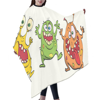 Personality  Germs Hair Cutting Cape