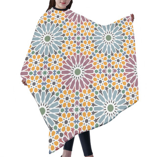 Personality  Arabic Tiles Pattern Hair Cutting Cape