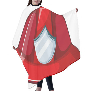 Personality  Fire Helmet Hair Cutting Cape