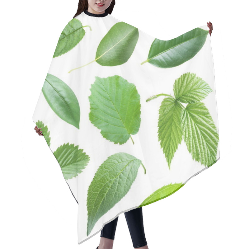 Personality  Garden Leaves Hair Cutting Cape