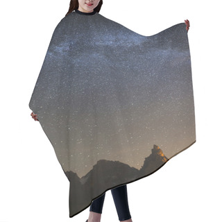 Personality  Milky Way Over Pale Di San Martino Hair Cutting Cape