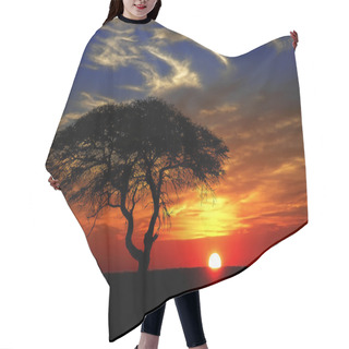 Personality  African Sunset Hair Cutting Cape