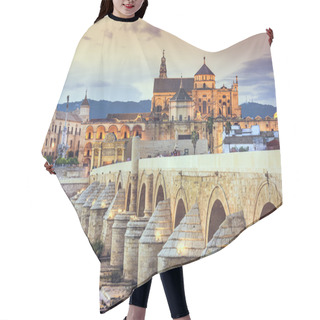 Personality  Cordoba, Spain At The Roman Bridge And Mosque-Cathedral Hair Cutting Cape