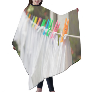 Personality  Cloth With  Pins Hair Cutting Cape