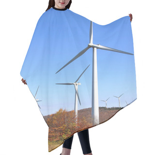 Personality  Wind Mills Hair Cutting Cape