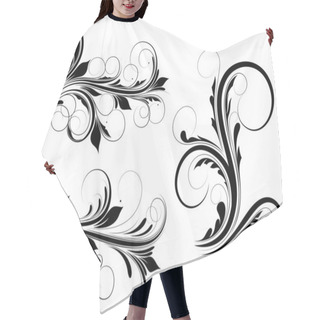 Personality  Swirls Vectors Hair Cutting Cape