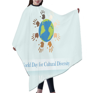 Personality  World Day For Cultural Diversity Hair Cutting Cape