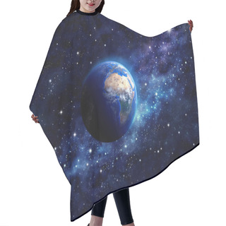 Personality  Planet Earth In Outer Space Hair Cutting Cape