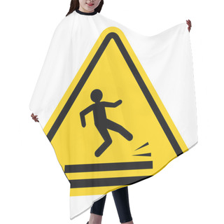 Personality  Wet Floor Warning Sign Hair Cutting Cape