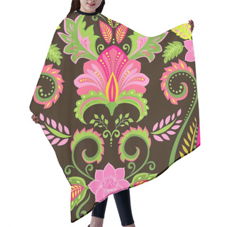 Personality  Vintage Ornate Floral Background Hair Cutting Cape