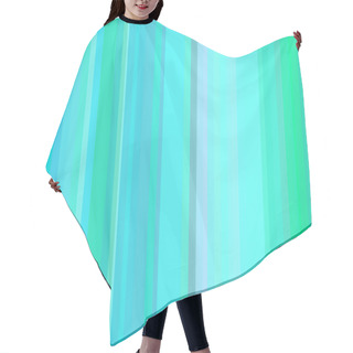 Personality  Stripes Pattern Hair Cutting Cape
