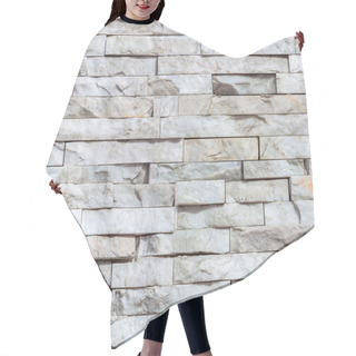 Personality  Seamless Stone Wall Texture And Background Hair Cutting Cape