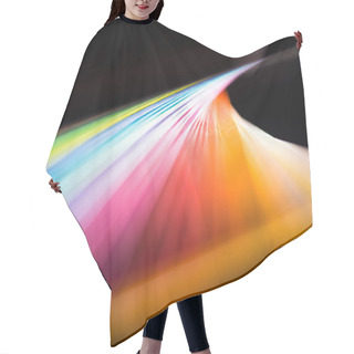 Personality  Colorful Papers Hair Cutting Cape