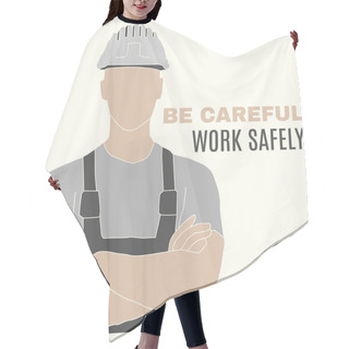 Personality  Occupational Safety And Health Icons And Signs Set Hair Cutting Cape