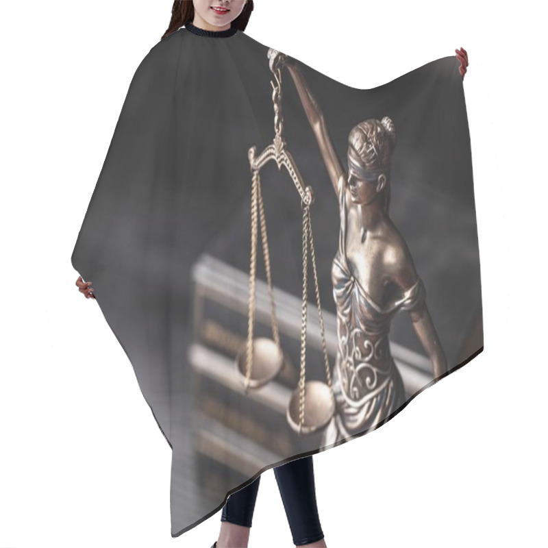 Personality  Themi Symbol Of Justice Hair Cutting Cape