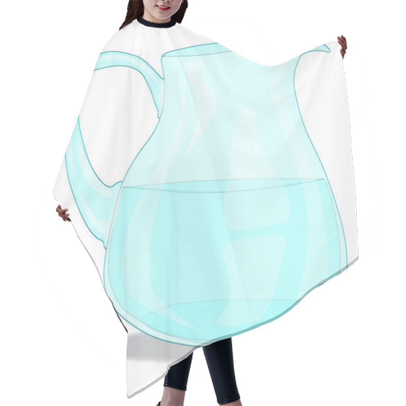 Personality  Water Jug hair cutting cape