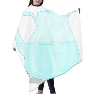 Personality  Water Jug Hair Cutting Cape