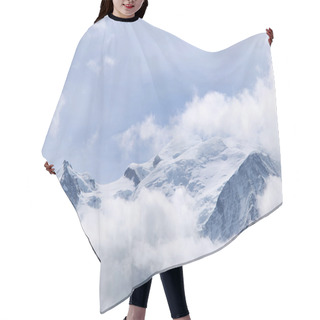 Personality  Mont Blanc In The Clouds Hair Cutting Cape