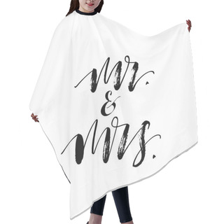 Personality  Mr And Mrs Card.  Hair Cutting Cape