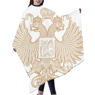 Personality  Coat Of Arms, Two-headed Eagle Hair Cutting Cape