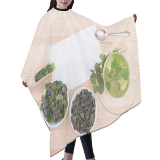 Personality  Ground Ivy Tea Hair Cutting Cape