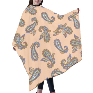 Personality  Paisley Pattern Hair Cutting Cape