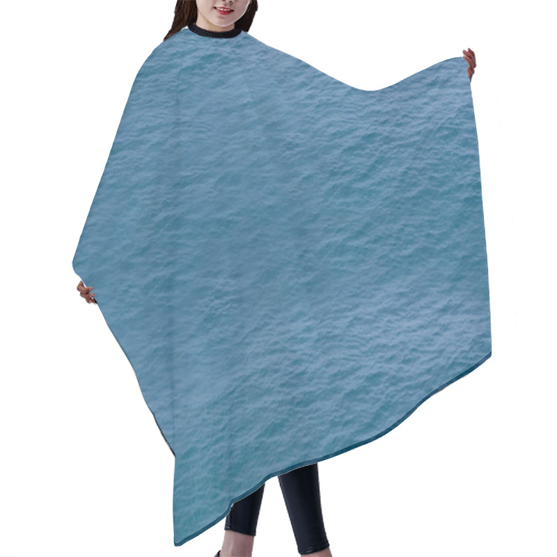 Personality  Blue Sea From Above Hair Cutting Cape