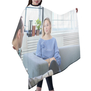 Personality  Session With A Psychologist Hair Cutting Cape
