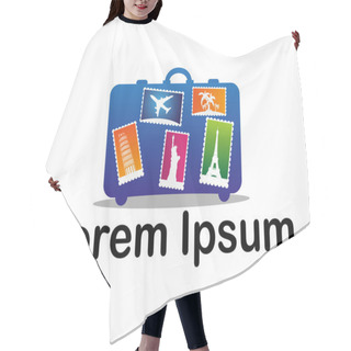 Personality  Icon For Travel And Tourism Agencies Hair Cutting Cape