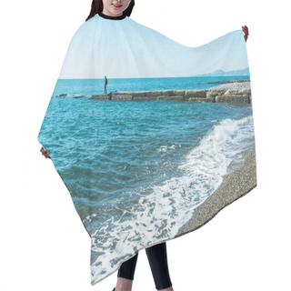 Personality  Breakwater And Pebble Beach Hair Cutting Cape