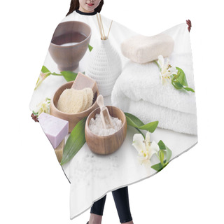 Personality  Spa Setting Treatment  Hair Cutting Cape