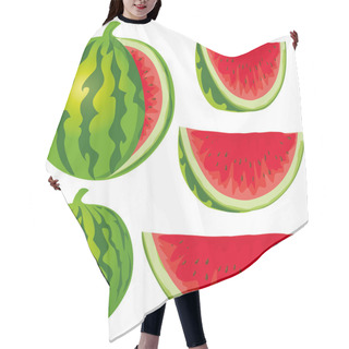 Personality  Water Melon Hair Cutting Cape