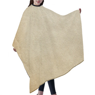 Personality  Top View Of Vintage Beige Paper Texture With Copy Space, Panoramic Shot Hair Cutting Cape