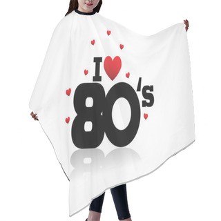 Personality  Eighties Disco Hair Cutting Cape